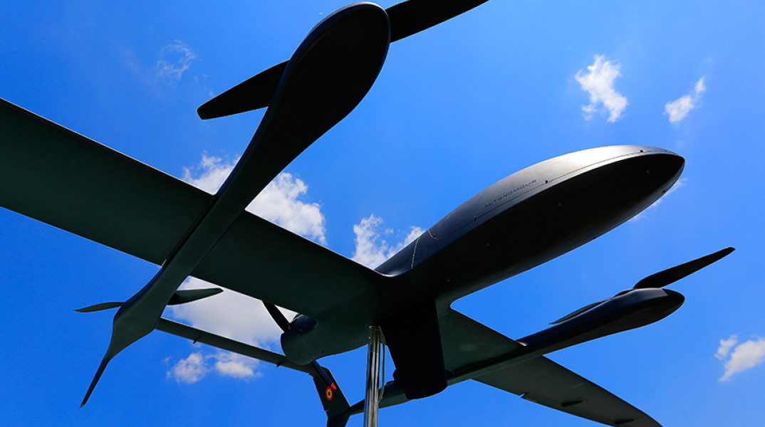 Πτήση τουρκικού UAV πάνω από τα Τριανήσια Αστυπάλαιας (Φωτογραφία αρχείου)