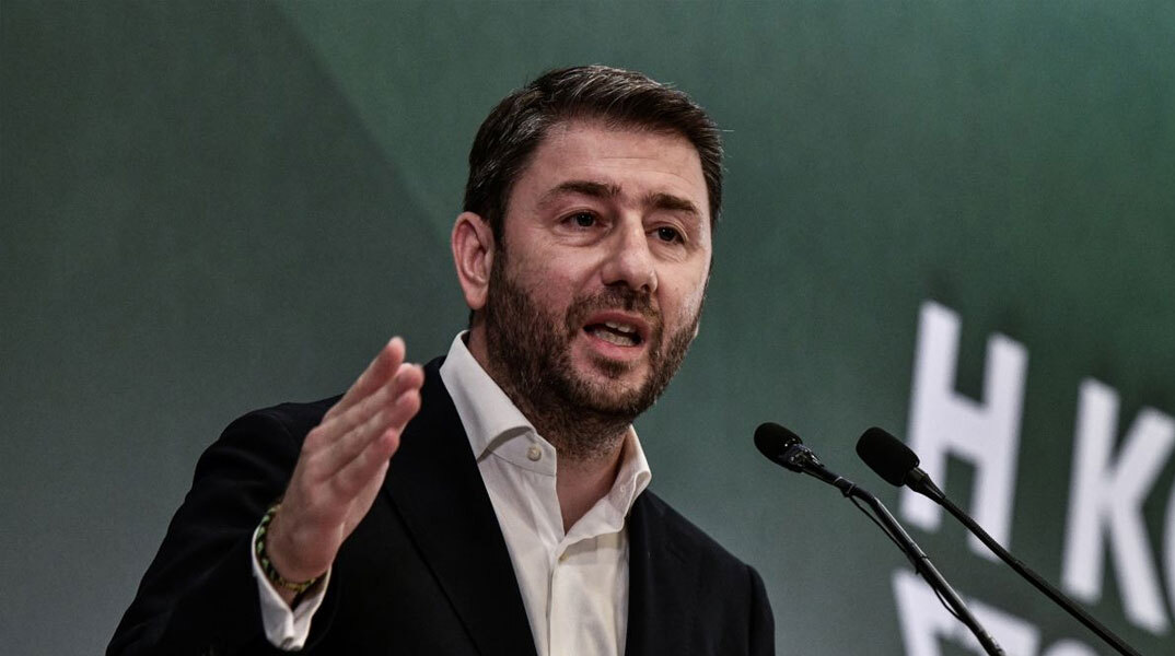 Ο Νίκος Ανδρουλάκης, πρόεδρος του ΠΑΣΟΚ-ΚΙΝΑΛ