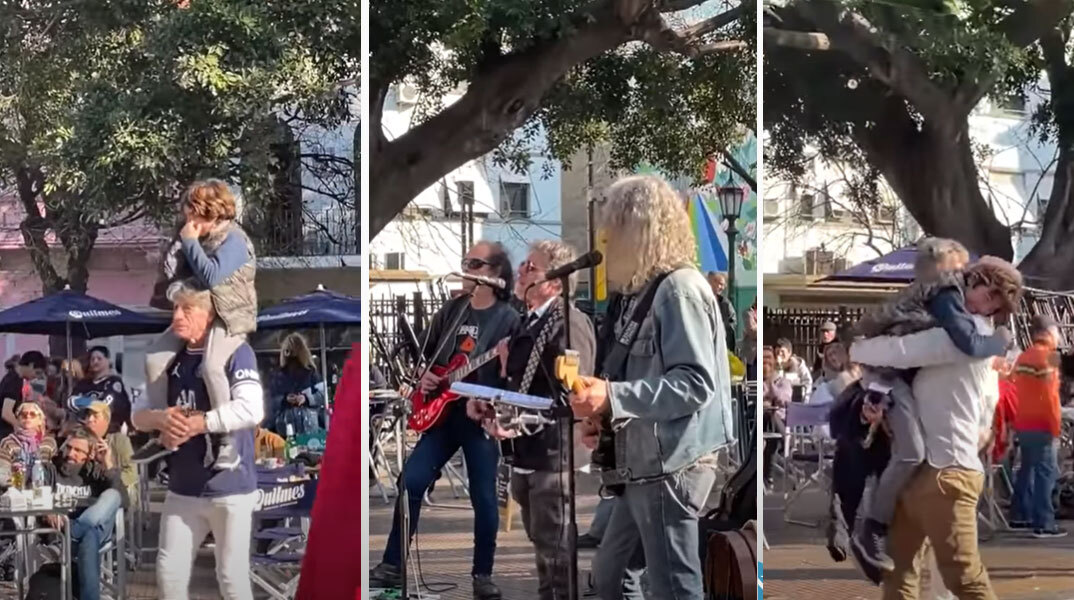 Μια ολόκληρη πλατεία στο Μπουένος Άιρες βοήθησε τον Χουάν να βρει τον πατέρα του