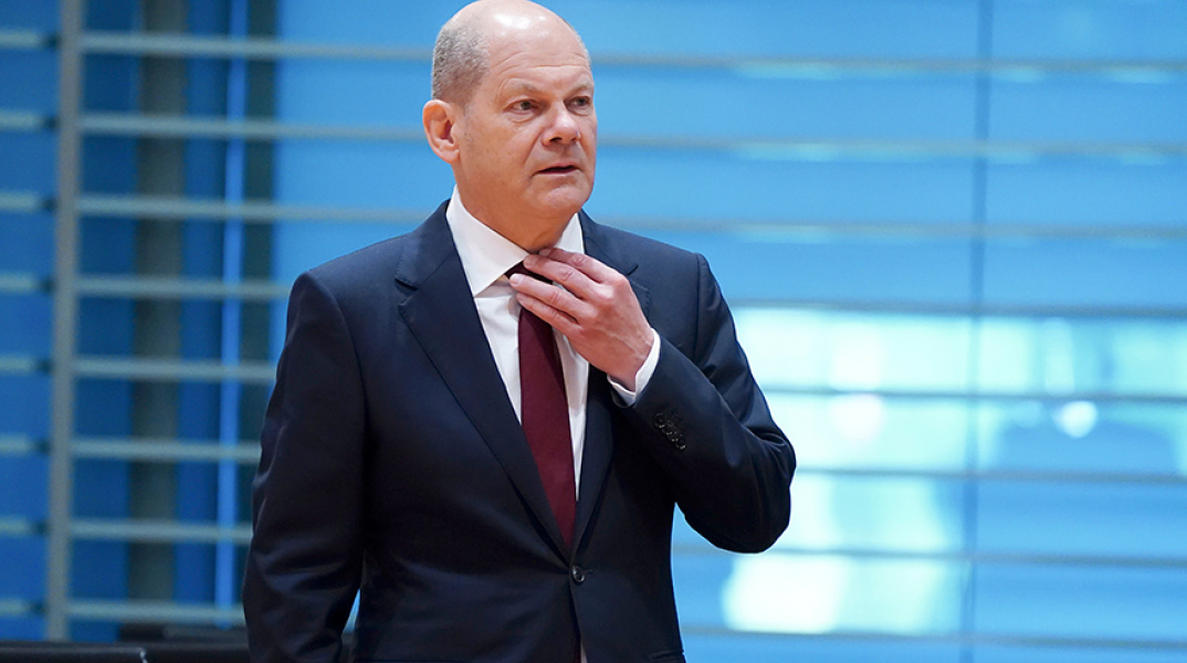 Ο καγκελάριος της Γερμανίας Όλαφ Σολτς