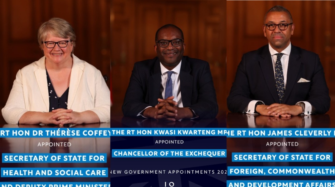 Βρετανία: Οι νέοι υπουργοί της κυβέρνησης