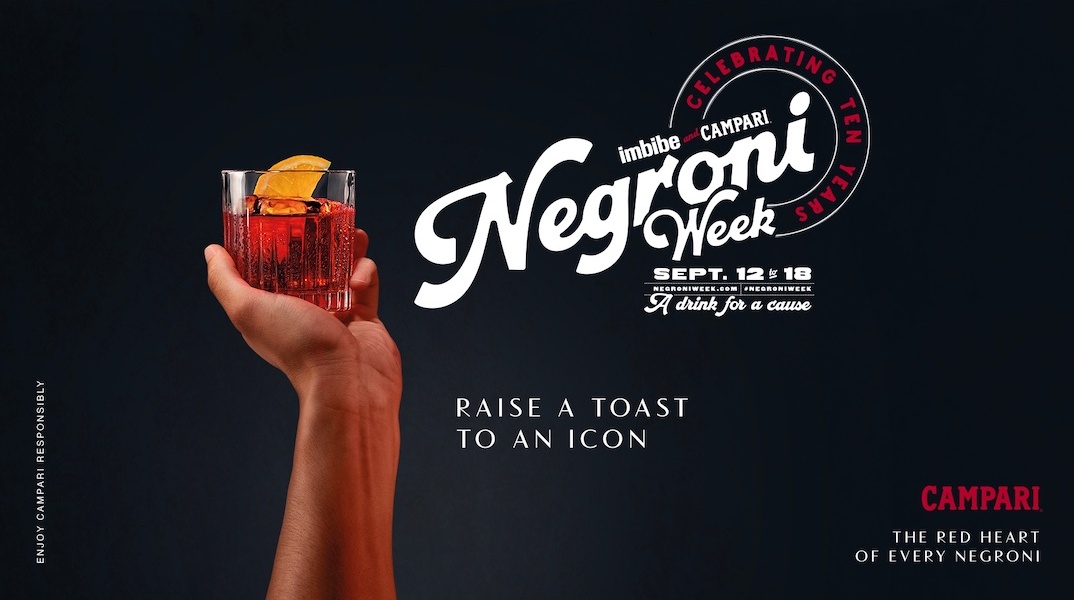 Negroni Week: επιστρέφει για 10η χρονιά 