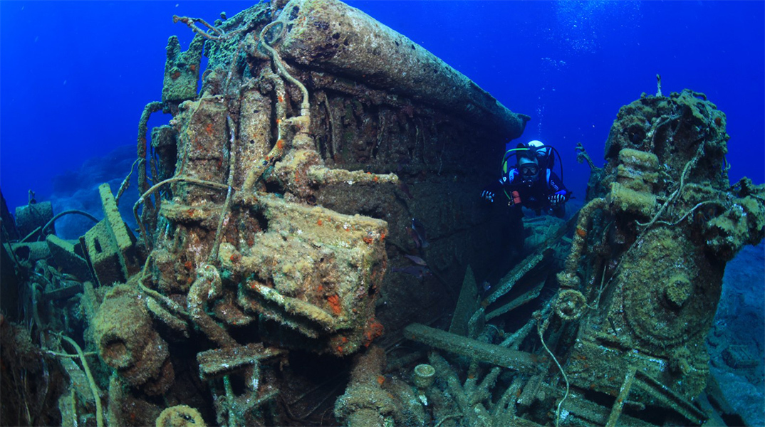 Ναυάγιο στον βυθό της Καρπάθου