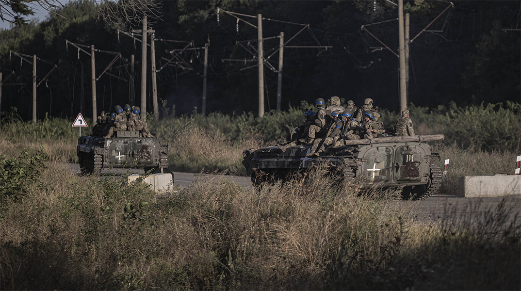 Συνεχίζεται η ουκρανική προέλαση
