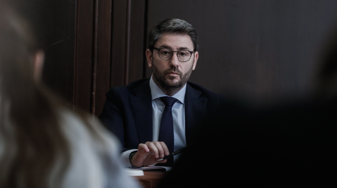 Ο Νίκος Ανδρουλάκης, πρόεδρος του ΠΑΣΟΚ-ΚΙΝΑΛ