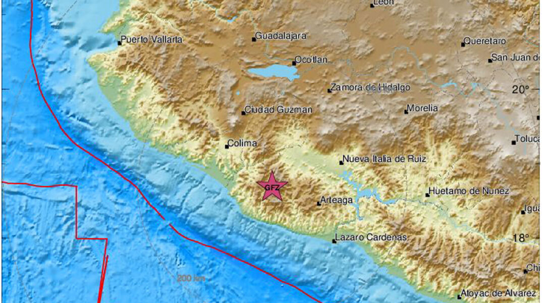 Σεισμός 7,5 Ρίχτερ στο Μεξικό