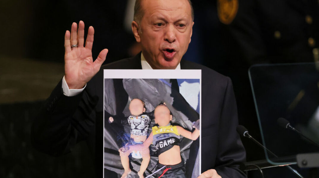 Eρντογάν στον ΟΗΕ: «Η Ελλάδα μετατρέπει το Αιγαίο σε νεκροταφείο προσφύγων»