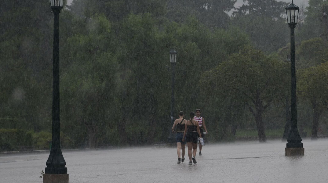 Βροχόπτωση στην Αθήνα