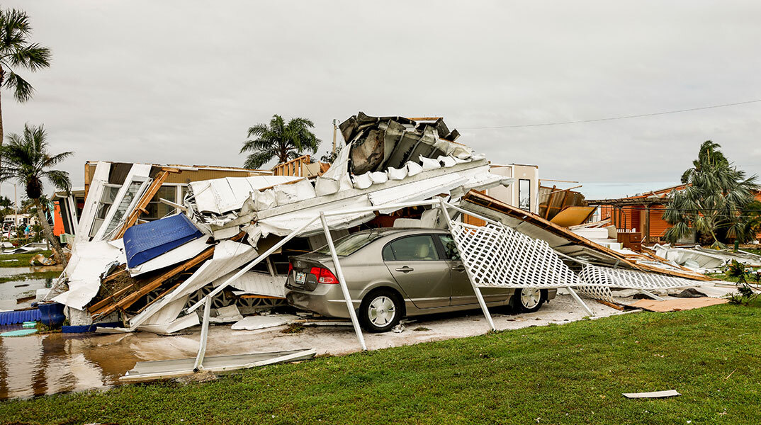 Καταστροφές στη Φλόριντα από τον κυκλώνα Ίαν