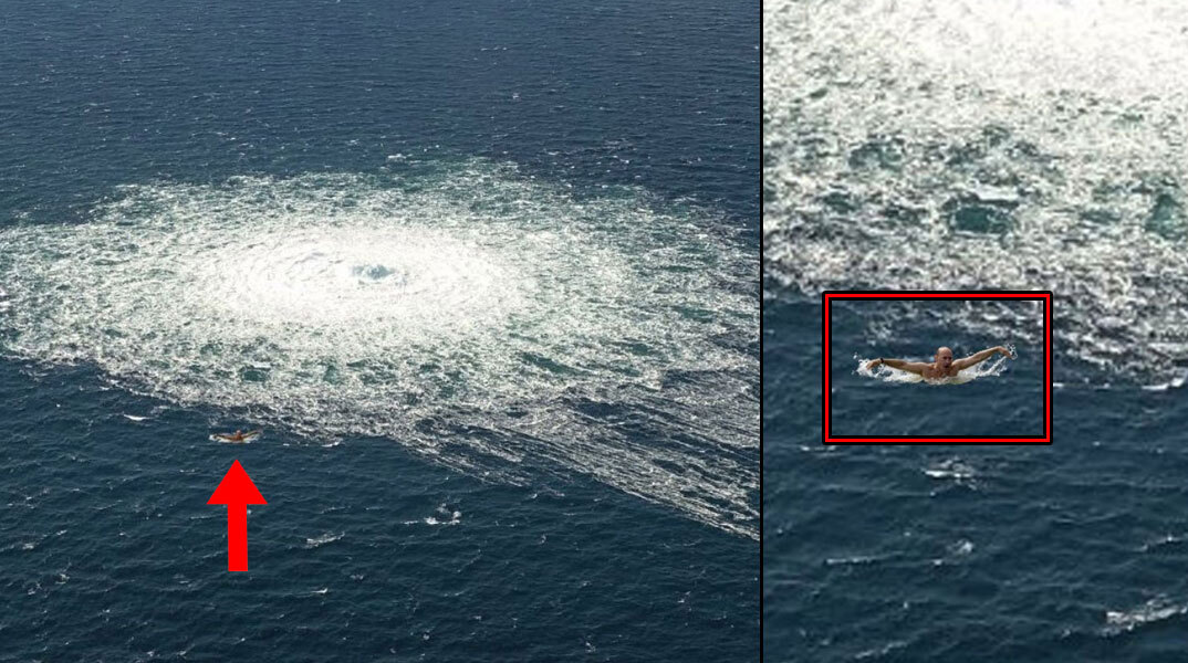 Ο Βλαντίμιρ Πούτιν σε meme του Twitter για τις διαρροές στον αγωγό φυσικού αερίου Nord Stream στη Βαλτική Θάλασσα