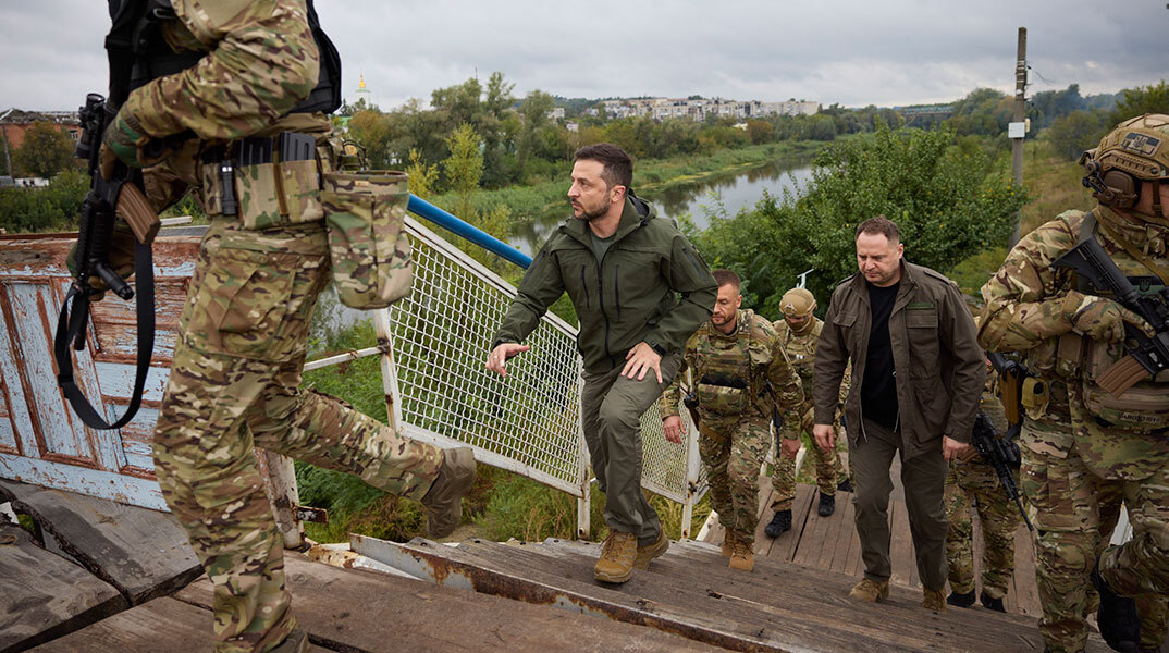 Ο πρόεδρος της Ουκρανίας Βολοντίμιρ Ζελένσκι