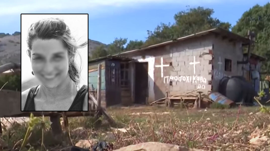 Το μαντρί όπου σημειώθηκε η γυναικοκτονία στην Καβάλα και ο φόνος του μωρού από τον 56χρονο κτηνοτρόφο