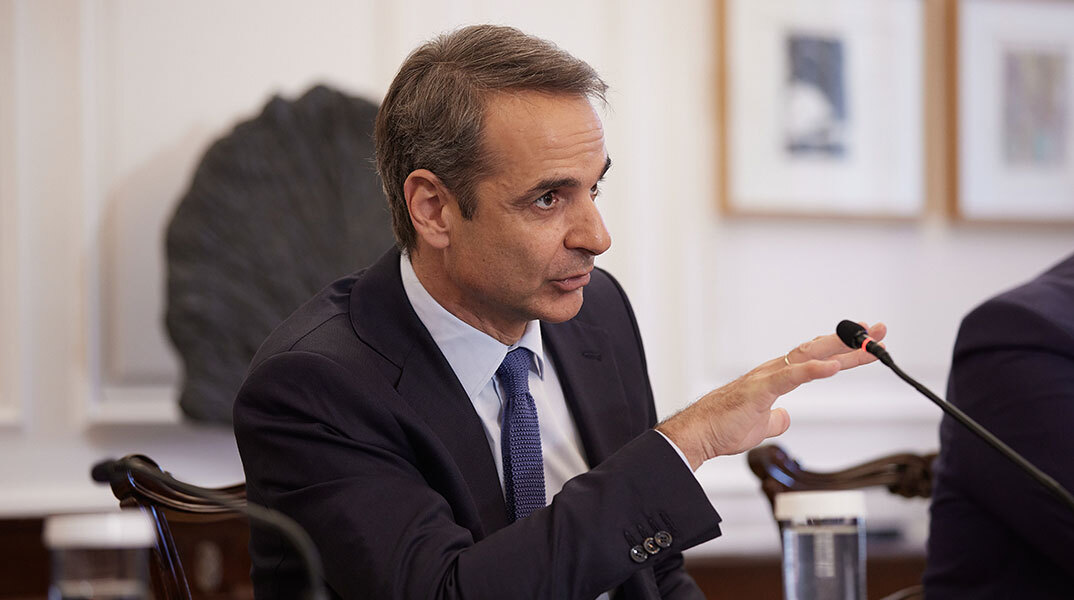 Ο πρωθυπουργός Κυριάκος Μητσοτάκης