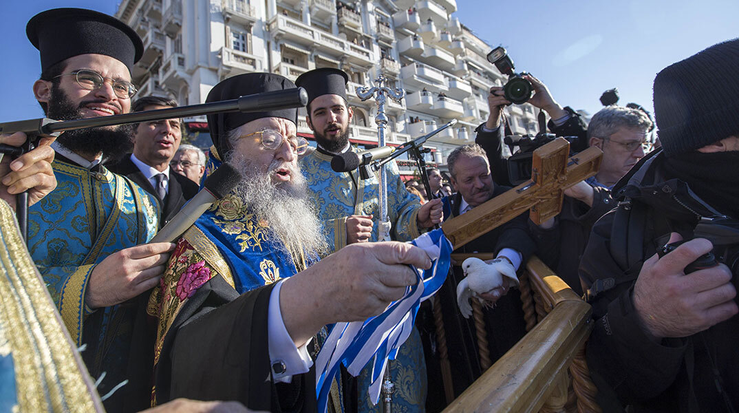 Ο μητροπολίτης Θεσσαλονίκης Άνθιμος