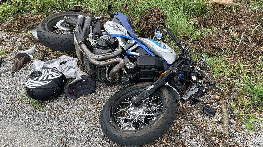 Τροχαίο με μηχανή