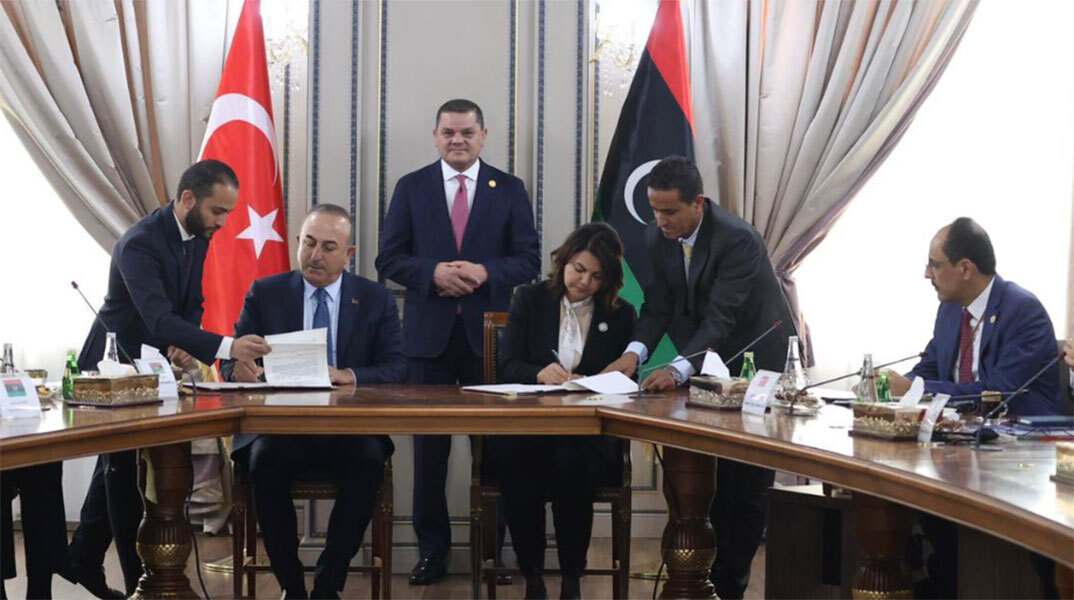 Υπογραφή νέων μνημονίων συνεργασίας Τουρκίας-Λιβύης