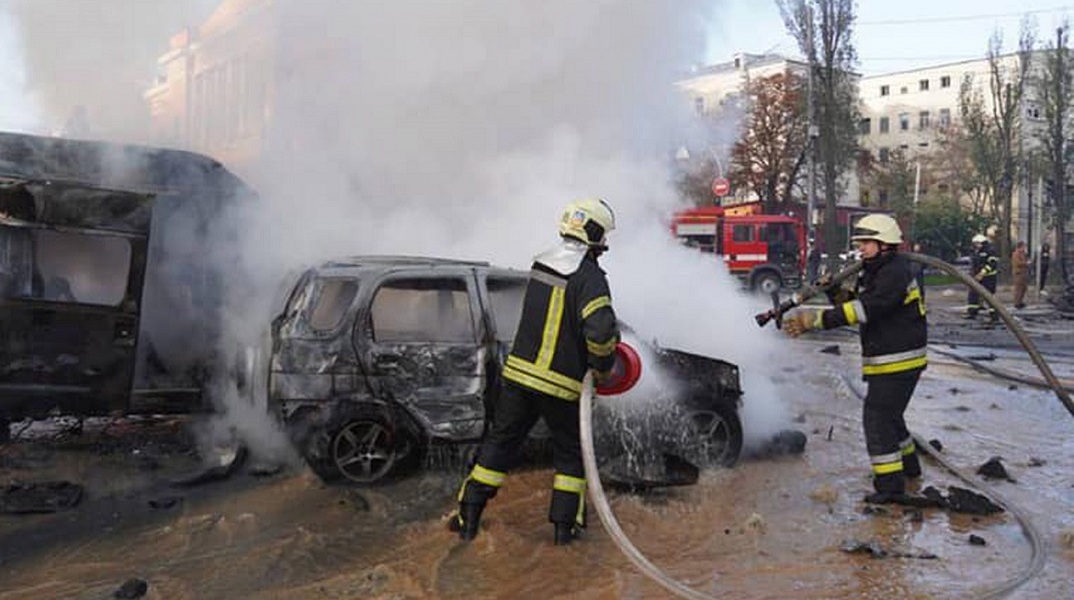 Η Μόσχα έριξε 75 πυραύλους στο Κίεβο και σε άλλες μεγάλες πόλεις της Ουκρανίας