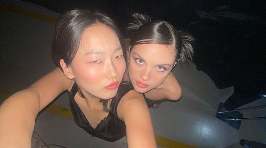 0.5 selfie της τραγουδίστριας Olivia Rodrigo