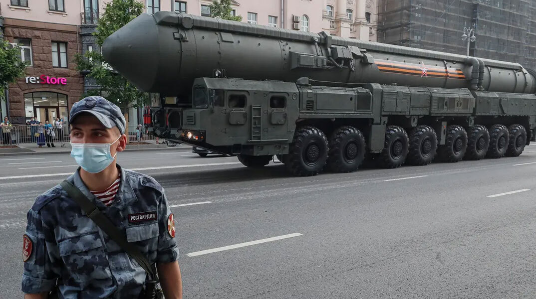 Ρωσικός βαλλιστικός πύραυλος με πυρηνική κεφαλή στη Μόσχα
