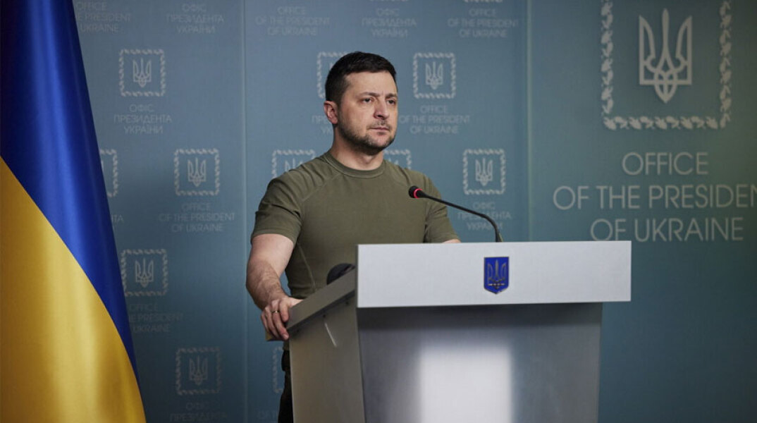 Η Ουκρανία χρειάζεται αντιαεροπορικά συστήματα από τη Δύση, δήλωσε ο Βολοντίμιρ Ζελένσκι