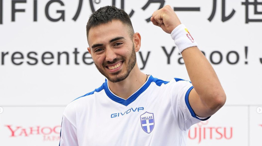 O Παγκόσμιος Πρωταθλητής παρκούρ Δημήτρης Κυρσανίδης