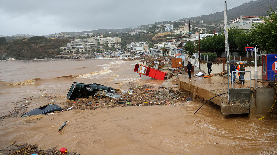 Κακοκαιρία στην Κρήτη