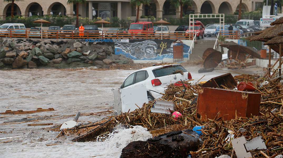 Κακοκαιρία στην Κρήτη