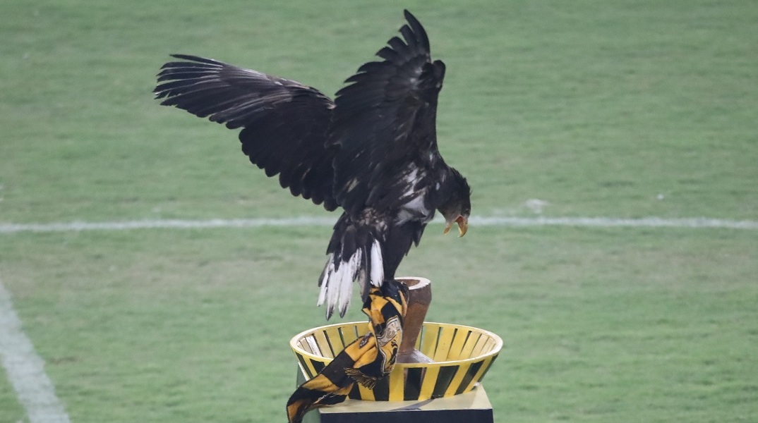 Κάθετα αντίθετος με τον αετό στο νέο γήπεδο της ΑΕΚ ο Καφετζόπουλος