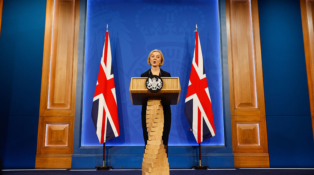 Η πρωθυπουργός της Βρετανίας Λις Τρας
