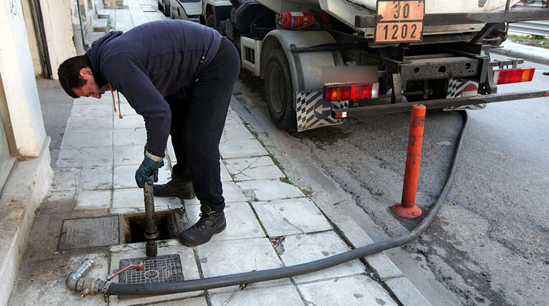 Διάθεση πετρελαίου θέρμανσης σε σπίτι