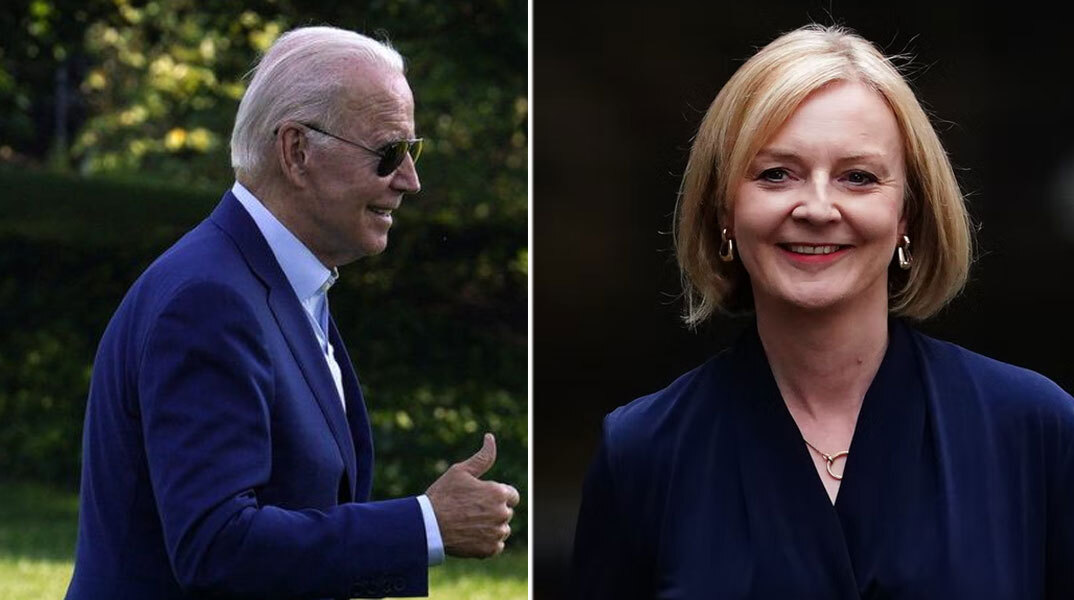 Η Λιζ Τρας βοήθησε στον ρωσο-ουκρανικό πόλεμο, δήλωσε ο Τζο Μπάιντεν