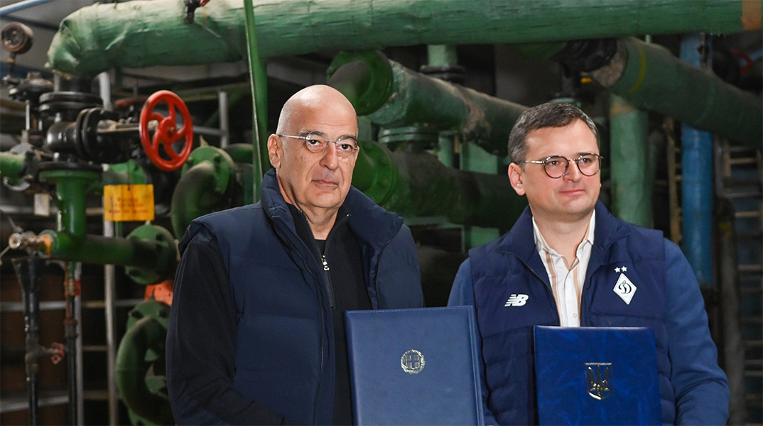 Νίκος Δένδιας και Ντμίτρο Κουλέμπα