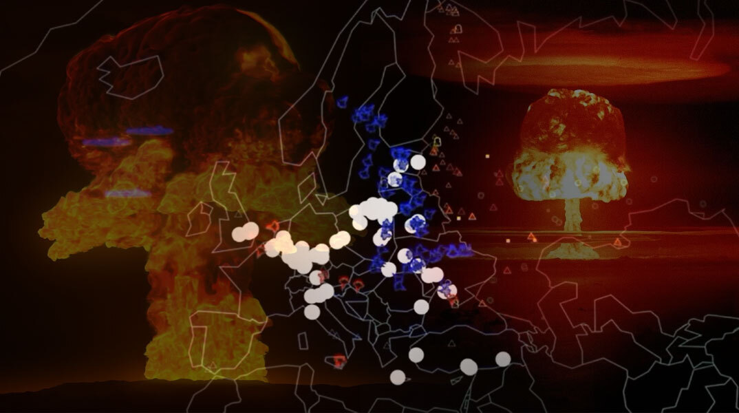Επίθεση του Πούτιν με πυρηνικά οδηγεί σε πυρηνικό πόλεμο με την Ευρώπη να καταστρέφεται ολοσχερώς