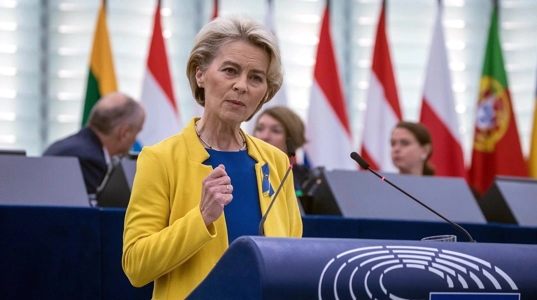 Ούρσουλα φον ντερ Λάιεν: Ανησυχία για την καταστρατήγηση των κυρώσεων κατά της Ρωσίας