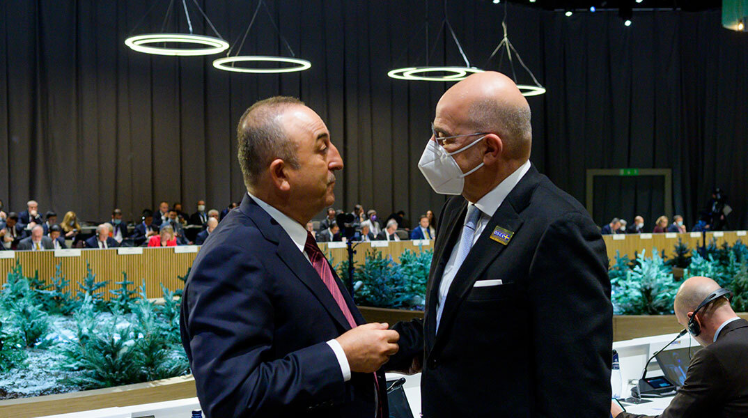 Μεβλούτ Τσαβούσογλου και Νίκος Δένδιας σε παλαιότερη συνάντηση