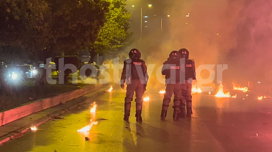 Επεισόδια στη Θεσσαλονίκη μετά τη συναυλία του ΛΕΞ
