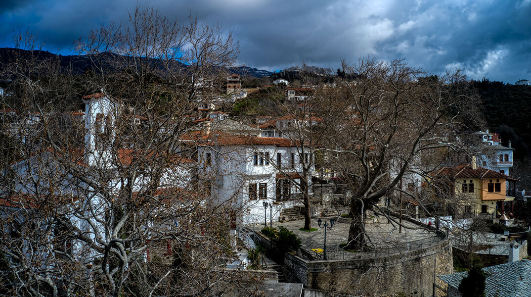 Το χωριό Σταγιάτες στο Πήλιο