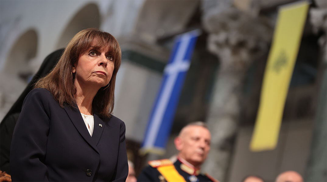 Η Πρόεδρος της Δημοκρατίας Κατερίνα Σακελλαροπούλου