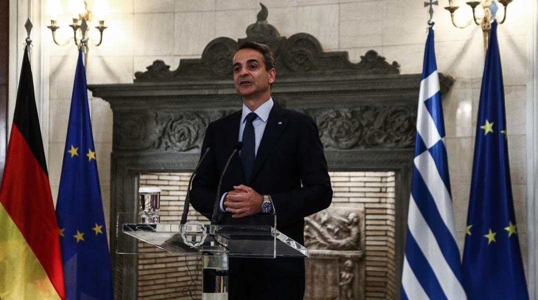 Η παροιμία που είπε ο Κ. Μητσοτάκης στα γερμανικά στον Όλαφ Σολτς