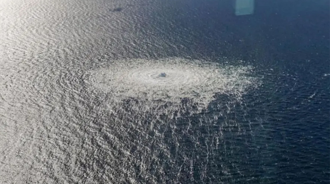 Η διαρροή φυσικού αερίου από τον αγωγό του Nord Stream