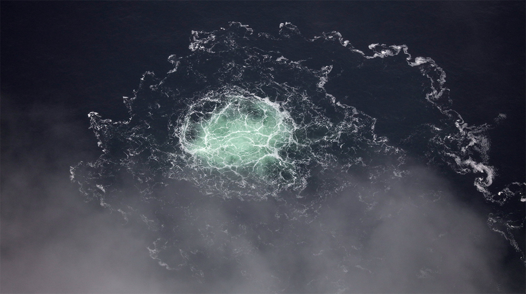 Διαρροή φυσικού αερίου στη Βαλτική από τον Nord Stream