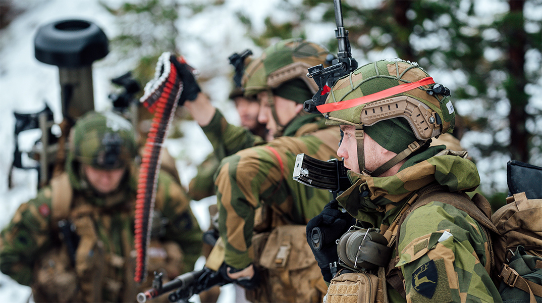 Νορβηγοί στρατιώτες