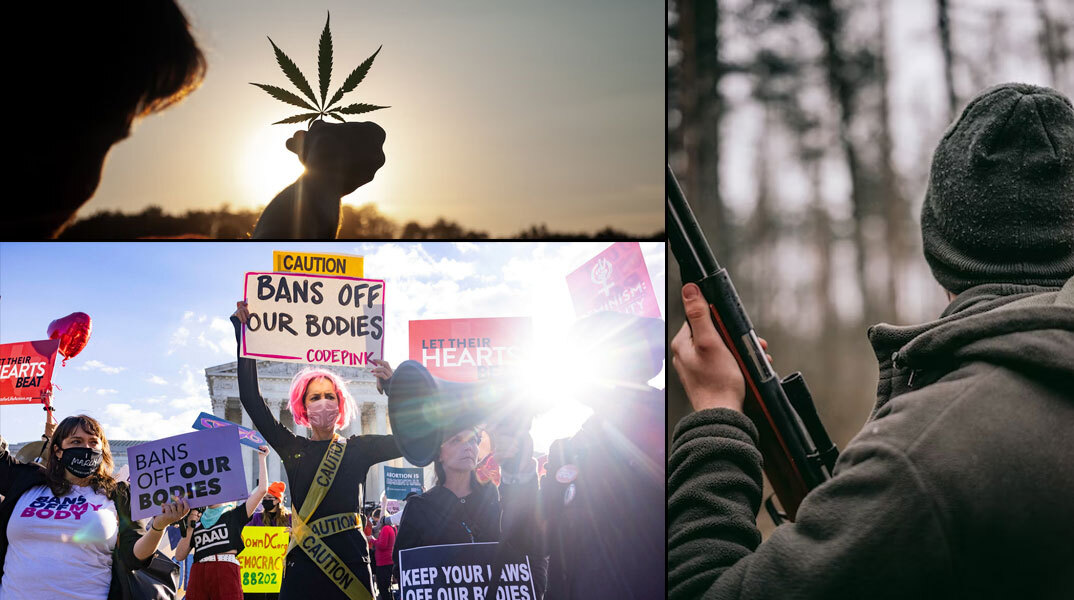 Στις ενδιάμεσες εκλογές η άμβλωση, η κάνναβη και η οπλοκατοχή είναι ορισμένα από τα ζητήματα που καλούνται να ψηφίσουν οι Αμερικανοί