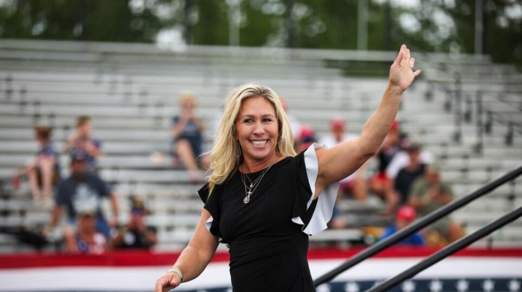 Εκλογές ΗΠΑ: Ασπάζεται θεωρίες συνωμοσίας και εξελέγη - Ποια είναι η Μάρτζορι Τέιλορ Γκριν 