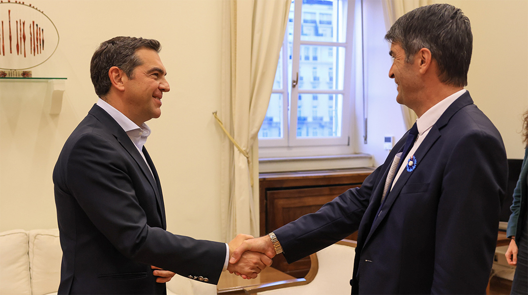 Συνάντηση Τσίπρα με τον Γάλλο πρέσβη