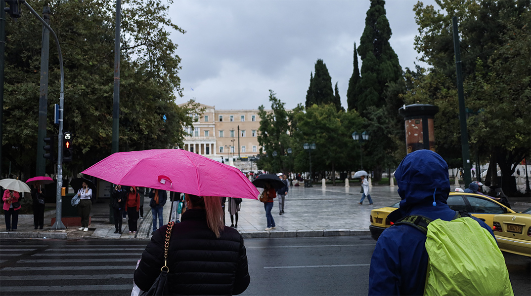 Βροχή στην Αθήνα