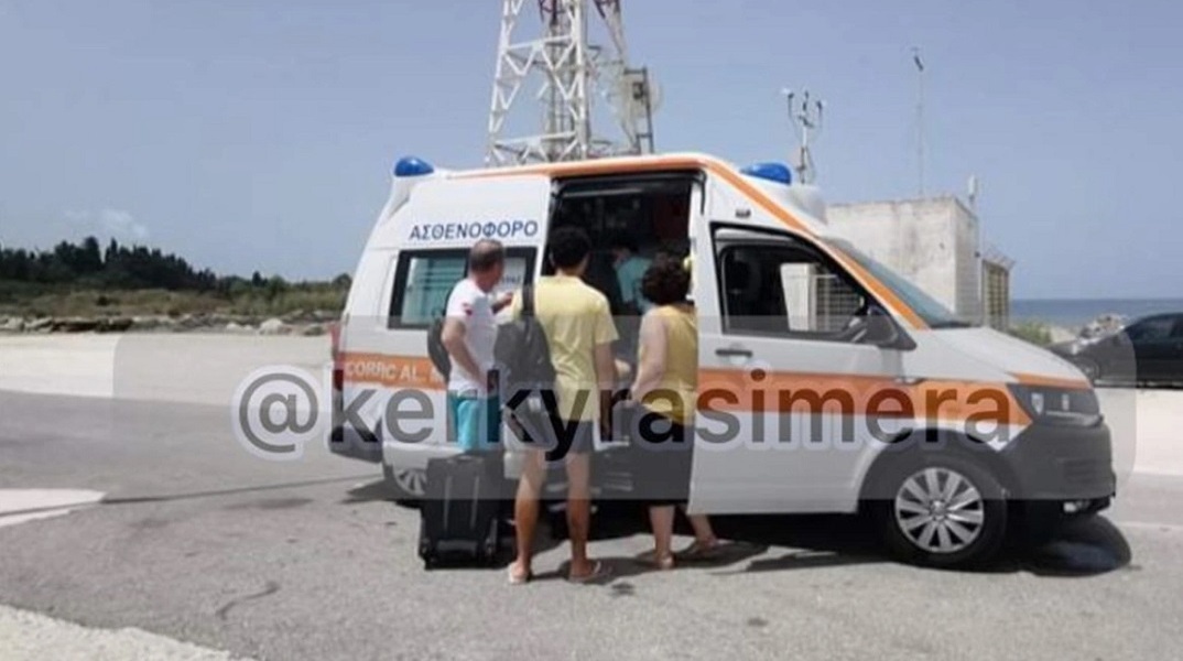 Στο ελικοδρόμιο των Παξών γέννησε μια 28χρονη τα δίδυμα αγοράκια της