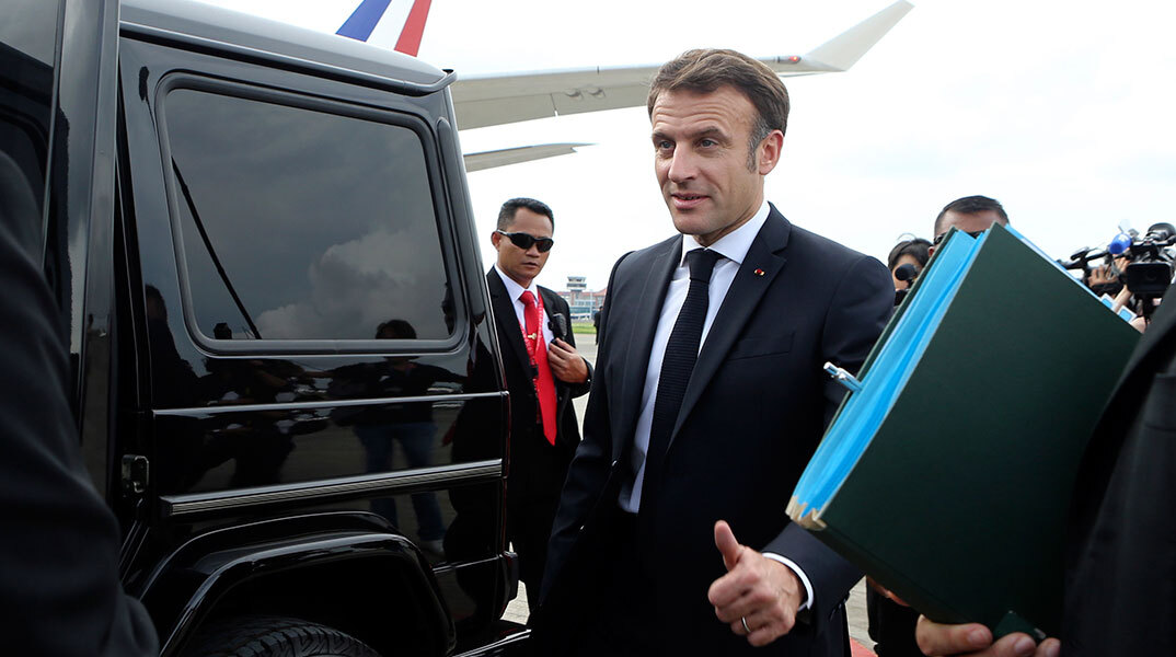Ο πρόεδρος της Γαλλίας Εμανουέλ Μακρόν