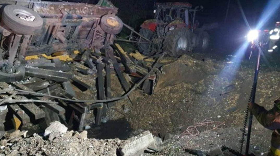 Ρωσικοί πύραυλοι χτύπησαν πολωνικό χωριό