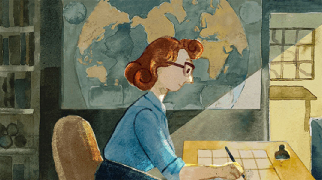 Το Google Doodle τιμά σήμερα την Marie Tharp